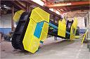 bulk material handling flexwall conveyor we made for a nickel processing plant